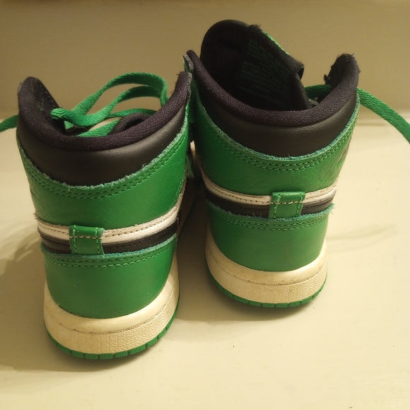Jordan Retro High OG (Nike) Lucky Green Unisex Toddler Shoes - Picture 8 of 11